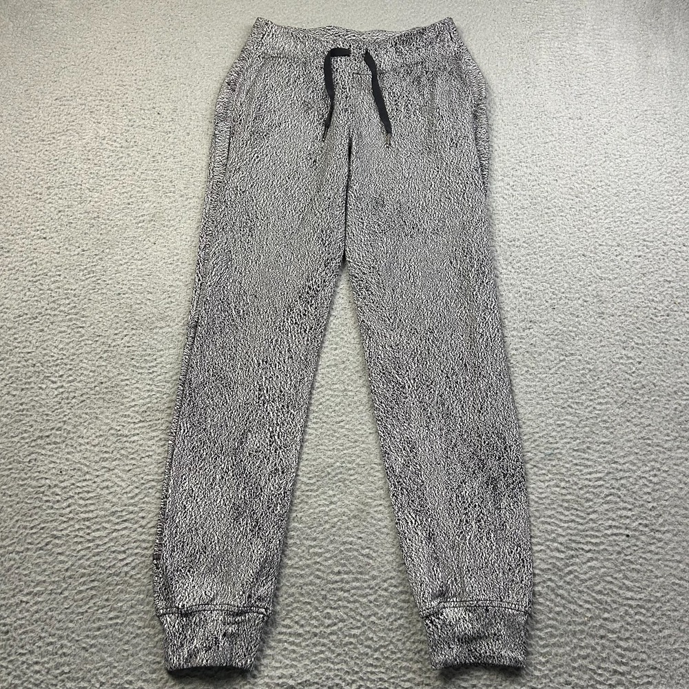 Lululemon Joggers Womens Gray Space Dye Speckled Lounge Sweatpants Size 4